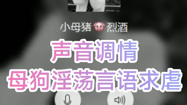 [SM調教]聲音調情#母狗淫蕩言語求虐
